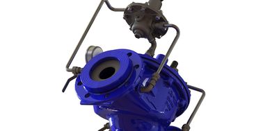 延性がある鉄ボディが付いている水力で作動させた流動制御弁