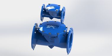 EPDMのナイロン補強ディスクが付いている二重フランジ水制御弁
